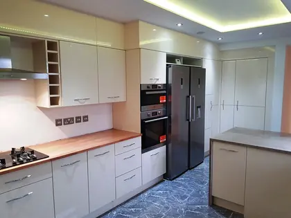Kitchen refurbishment project